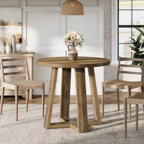 Round dining table 80cm - round,