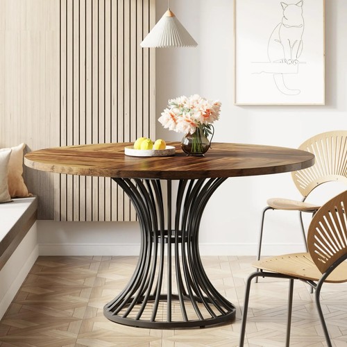 Round dining table - table, 4-6