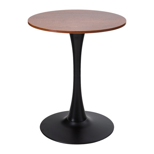 Round dining table - table, walnut