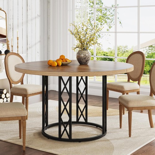 Round dining table 120cm - round,