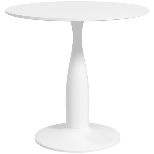 Homcom 80cm round - round, dining