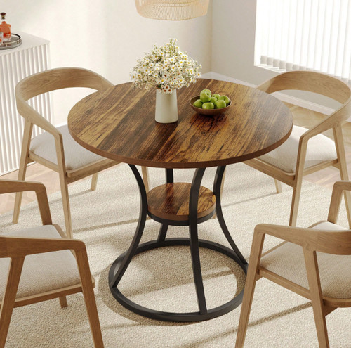 Round dining table for 4 - table,