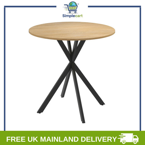 80cm round dining table - round,