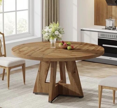 Round dining table wood - round,