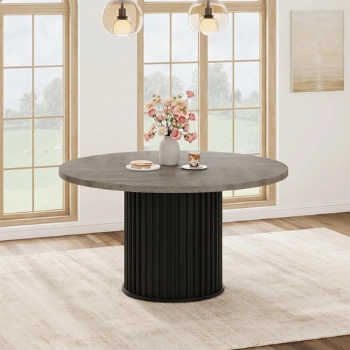 Round dining table for 4 - dining,