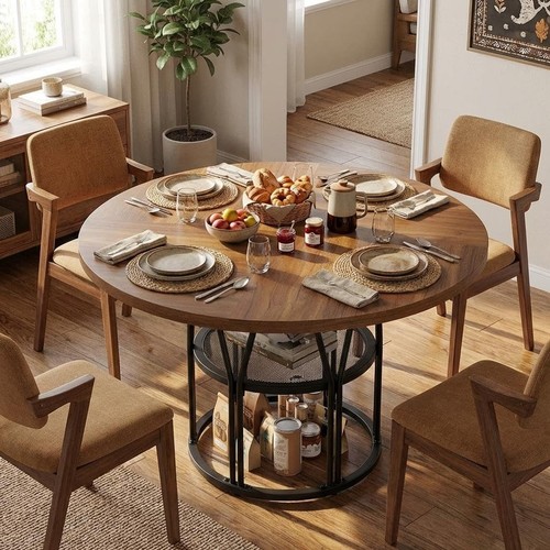 Round dining table for - for, 4-6