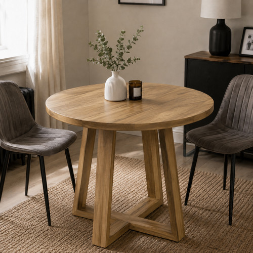 Round dining table 80cm - dining,