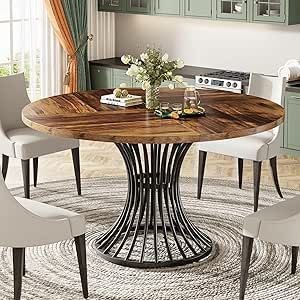 Tribesigns round dining - round, table