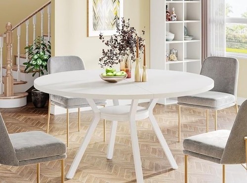 Round dining table for - round, 6-8
