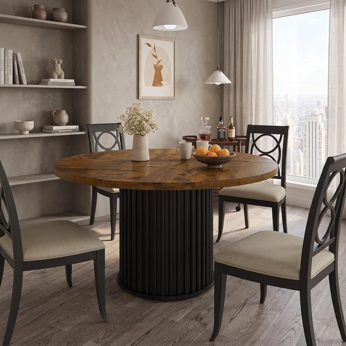Round dining table people - table, 4-6