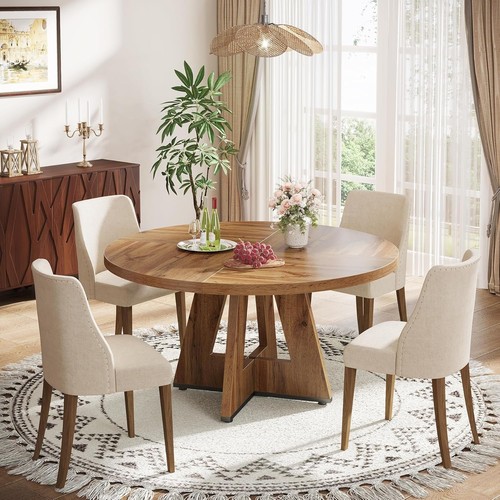 Inch round farmhouse dining - round,