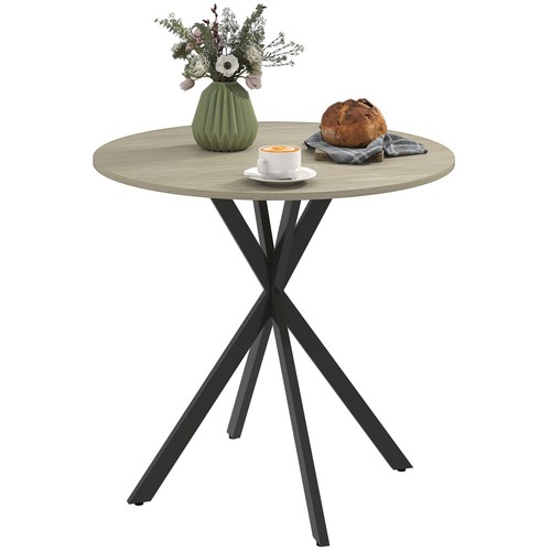 Homcom industrial dining - dining, table