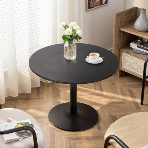 Wooden round dining table - wooden,