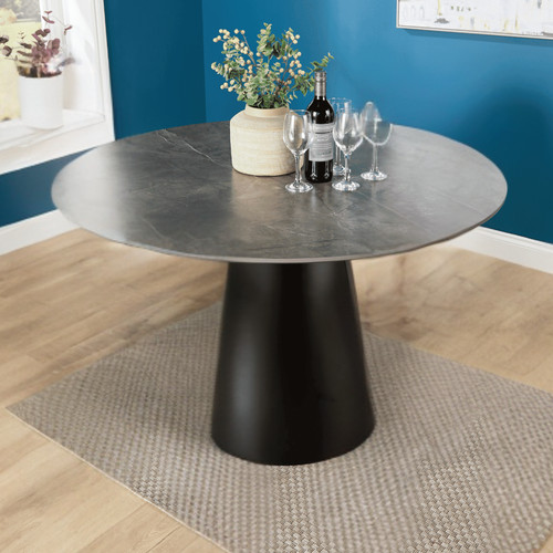 Dining table 120cm - table, round