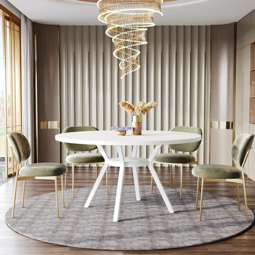 Round dining table - table, for