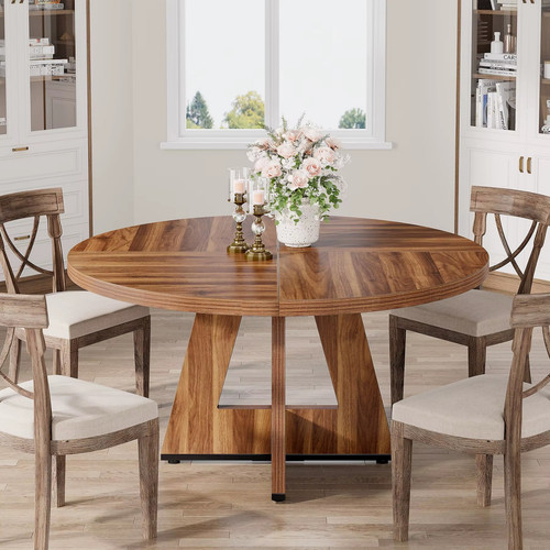 Round dining table for 4 - round,