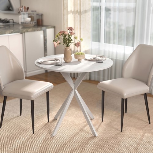 80cm industrial round dining - industrial,